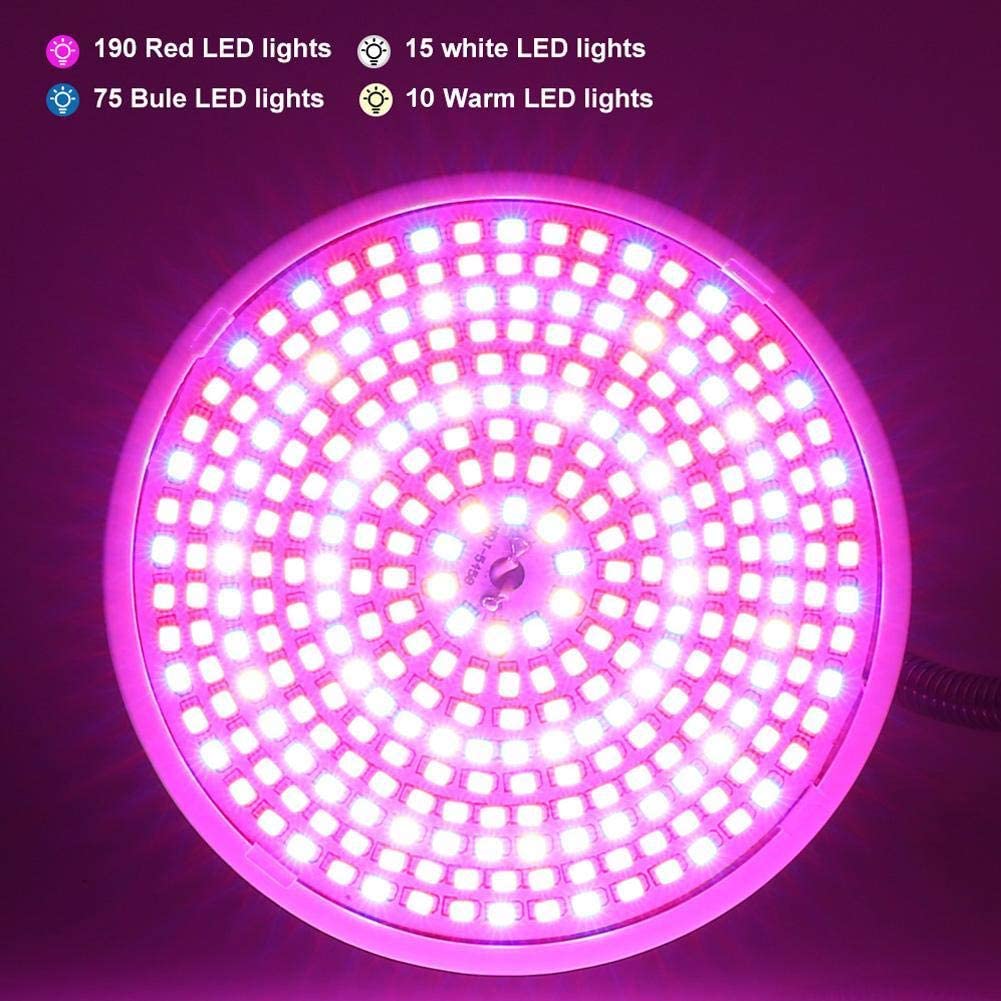 RENGAC 100W E27 LED Grow Light Bulb with 290Pcs LEDs Full Spectrum Plants Grow Lamp for Indoor Plants, Seedling,Growing, Blooming, Fruiting