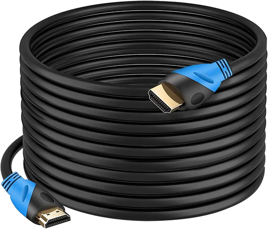 4K HDMI Cable 50ft, High Speed HDMI Cables,Gold Plated Connectors,Video 4K,HD1080p 3D