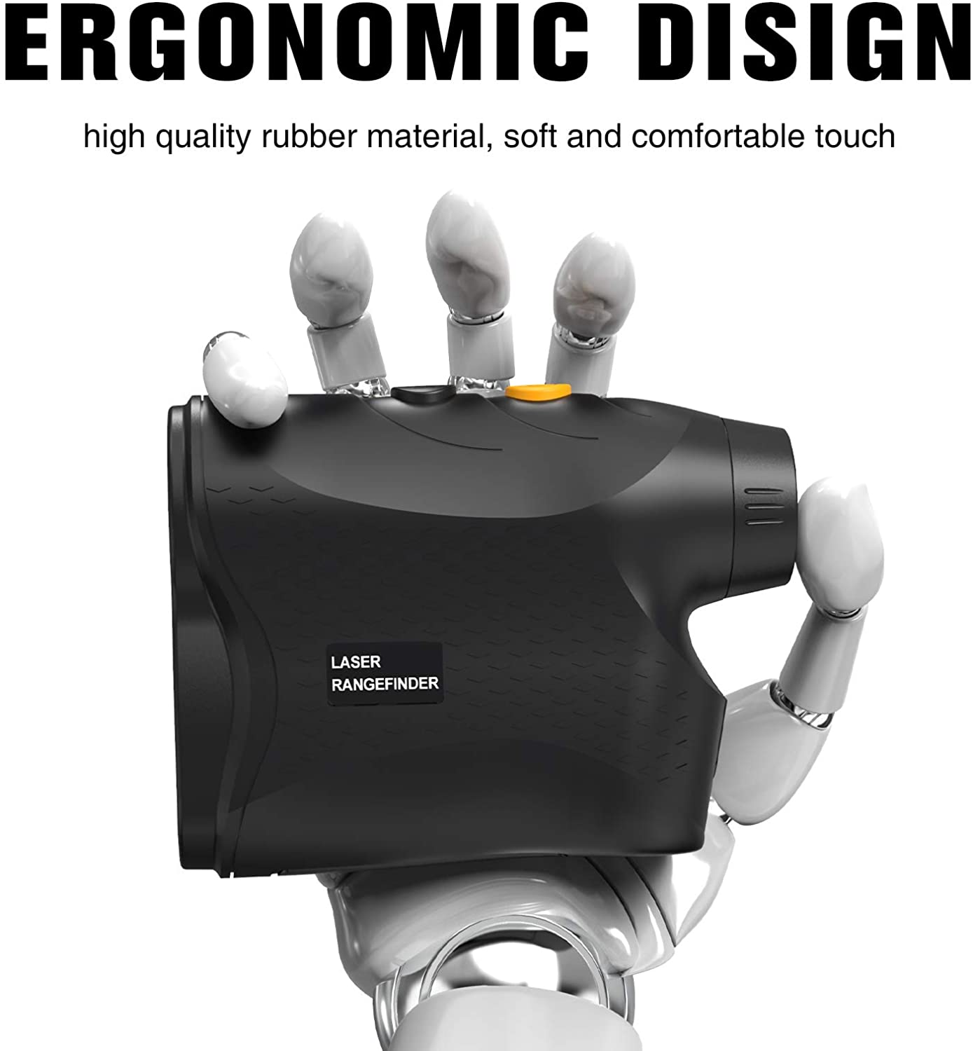Taoriggs Rangefinder, Multi-Function Golf Range Finder 650-800Yards 6X Magnification, Flag-locking, Scan, Distance Measure,Carrying Case, RangeFinder for Golf,Shooting,Camping for Family