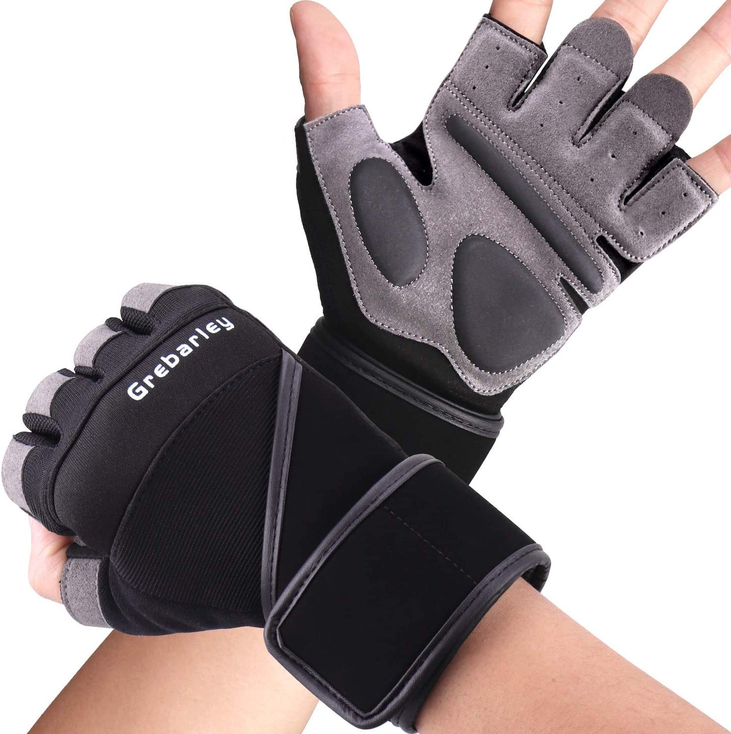 gruciso Gym Gloves,Training gloves with Wrist Support,Weight lifting Gloves,Breathable Sport Gloves,Crossfit Training,Suit for Men and Women
