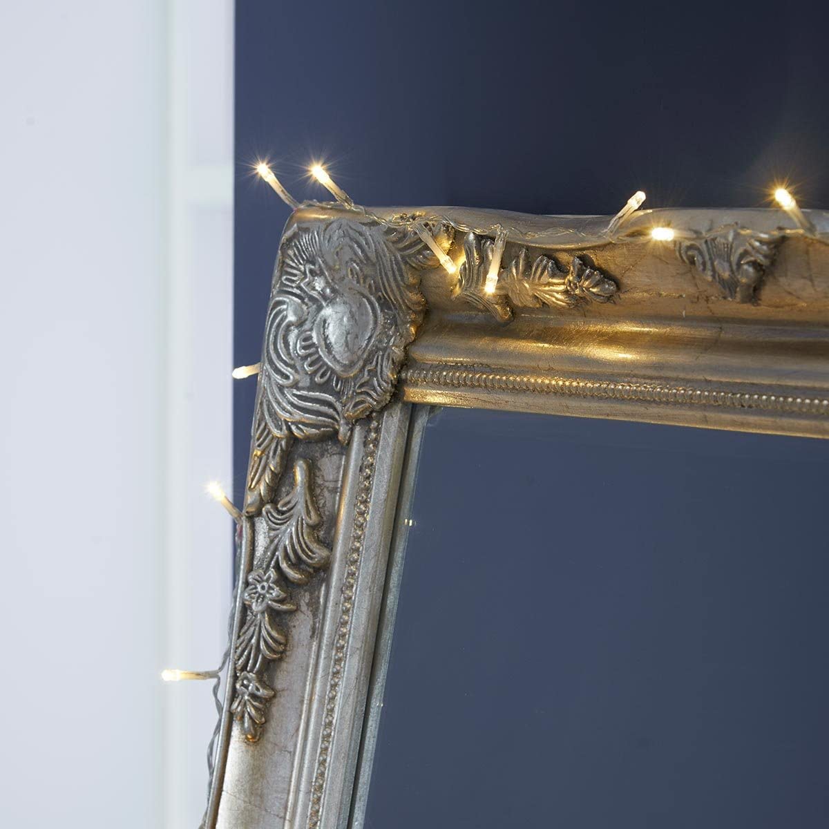 RENGAC Festive Lights Indoor Fairy Lights - 40 Warm White LEDs - Clear Cable